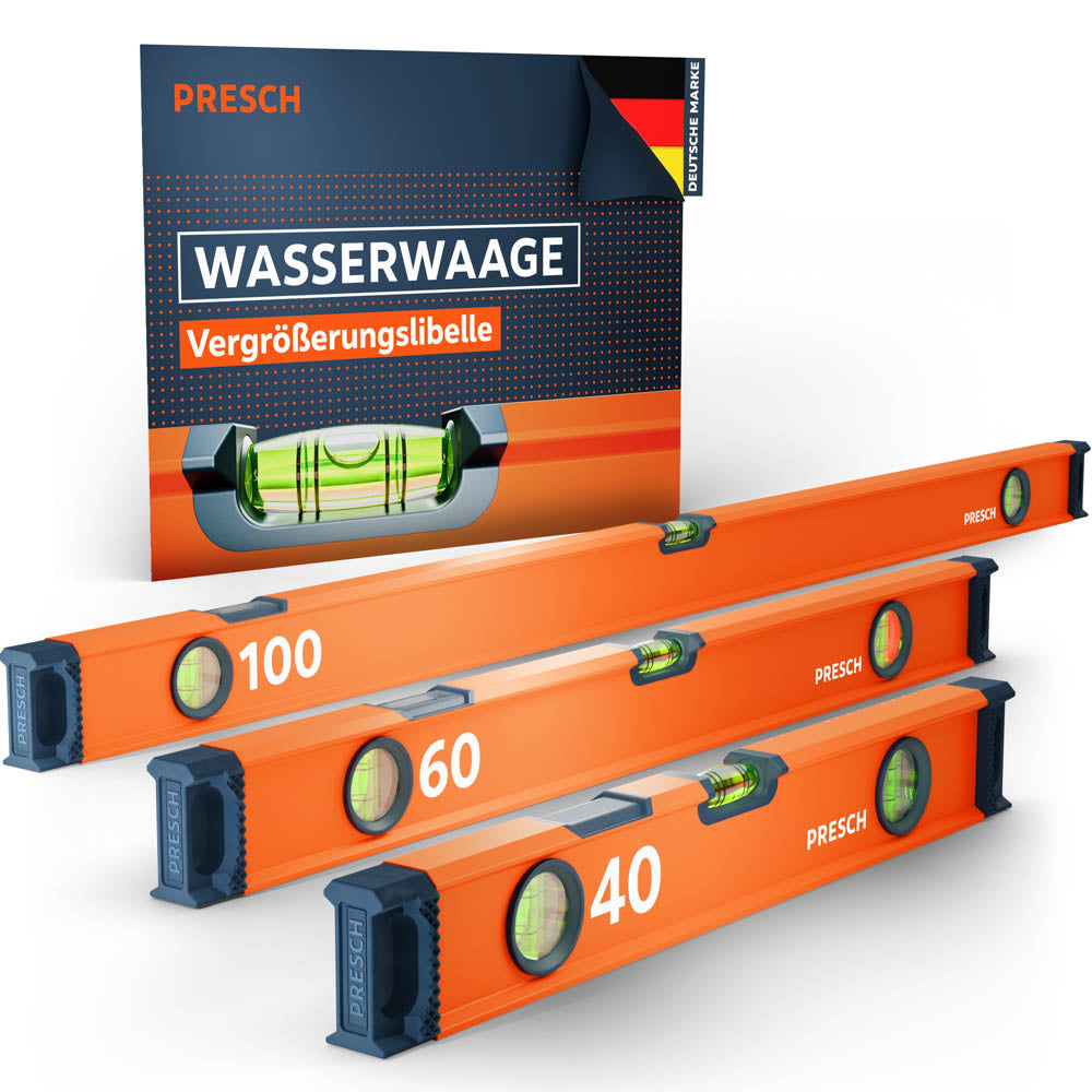 Wasserwaagen Set 3tlg.