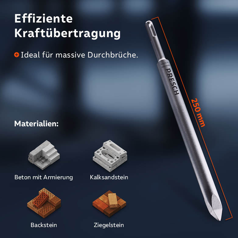 Burin pointu SDS-Plus