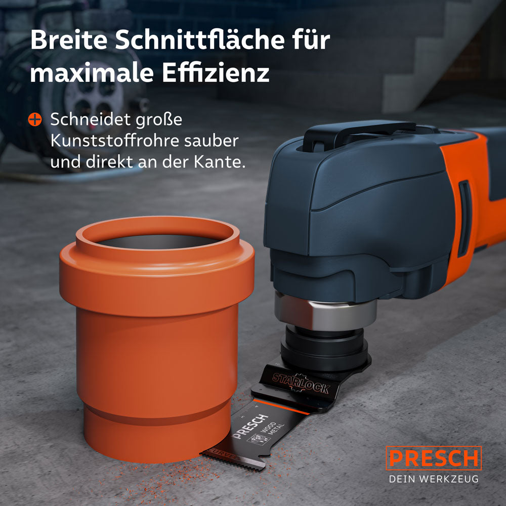 Multitool invalzaagbladenset hout & metaal 50x32mm 5 st.