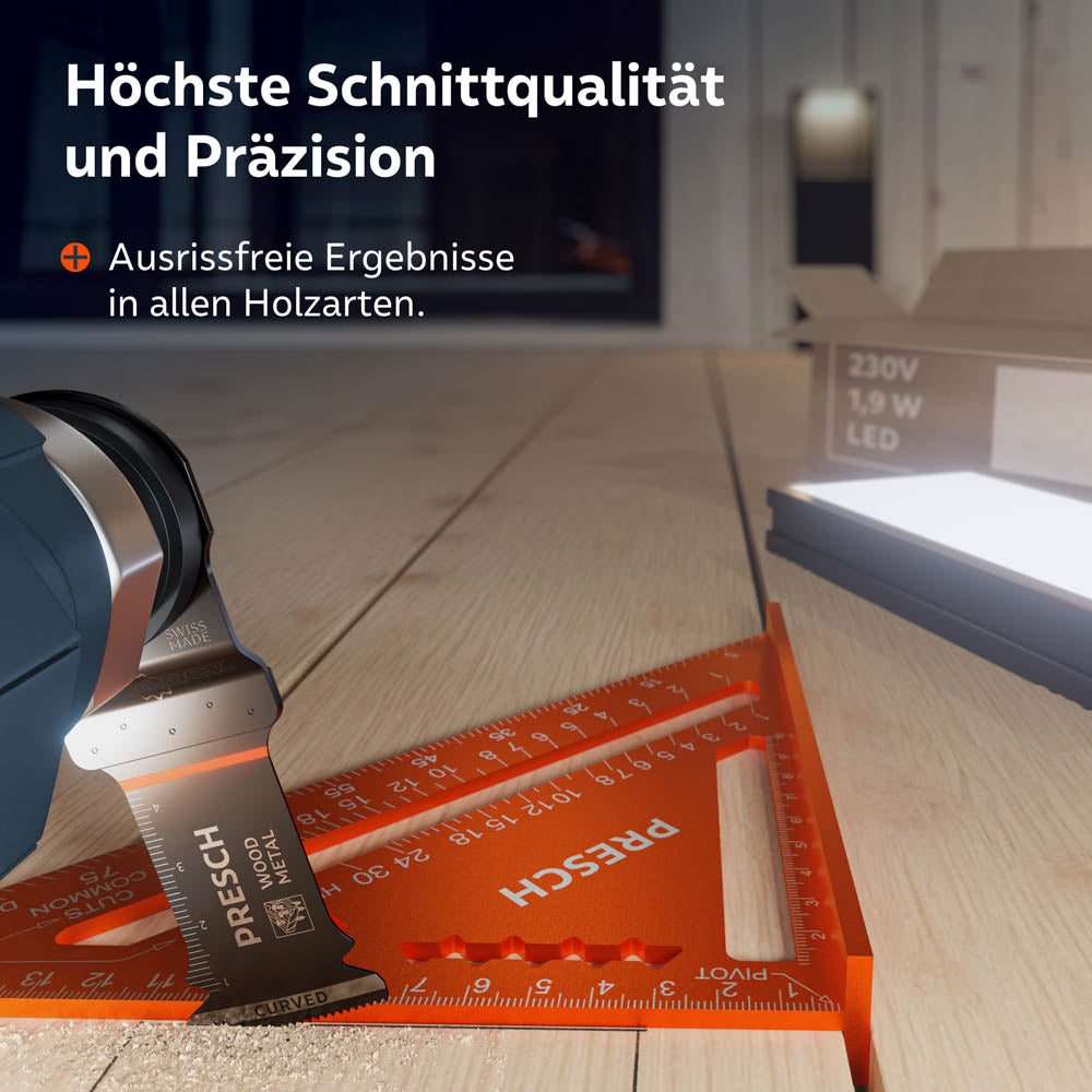 Multitool invalzaagblad hout & metaal 50x32mm