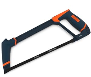 PRESCH Bügelsäge 300mm für präzise Sägearbeiten, Handsäge mit robustem Sägeblatt und ergonomischem Griff