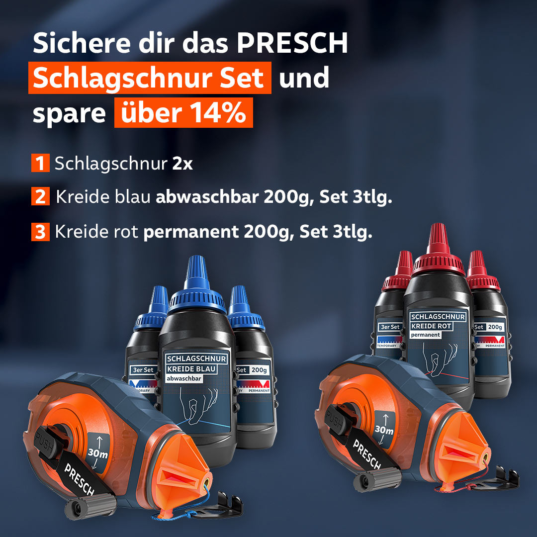 Ensemble de cordeaux traceurs