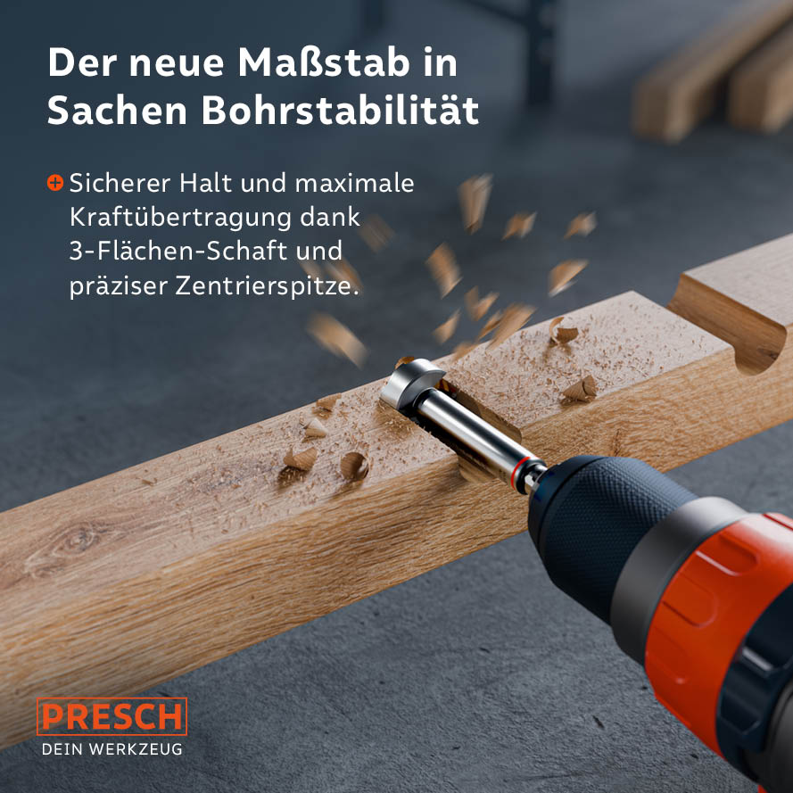 Jeu de mèches Forstner 5 pièces