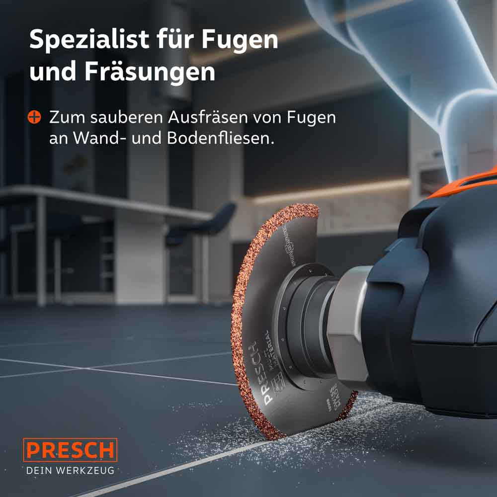 Multitool segmentvoegfrees hardmetaal