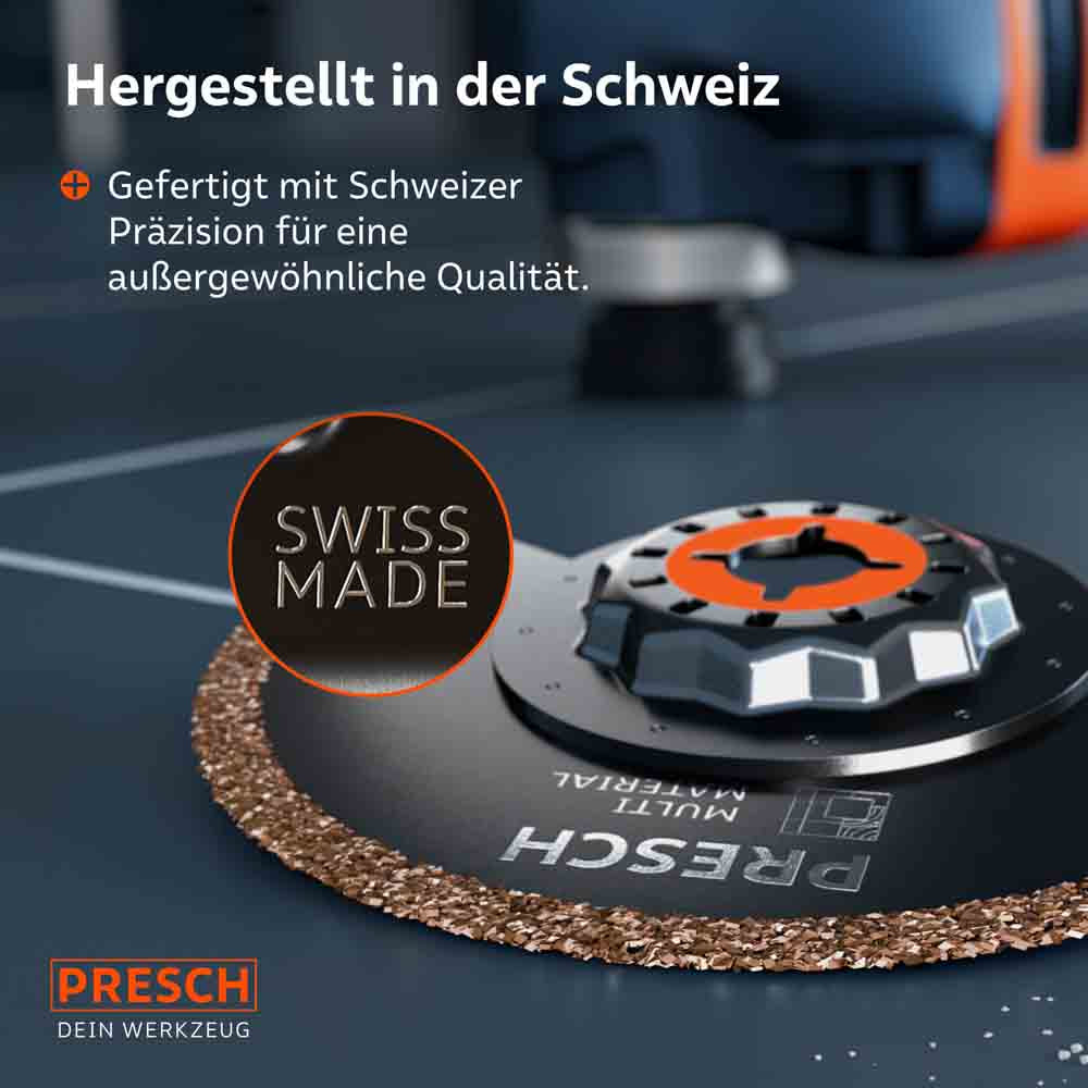 Multitool segmentvoegfrees hardmetaal