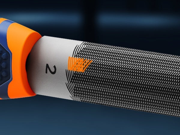 Halbrundfeile von PRESCH mit ergonomischem Griff, Feilenwerkzeug für Metallbearbeitung.