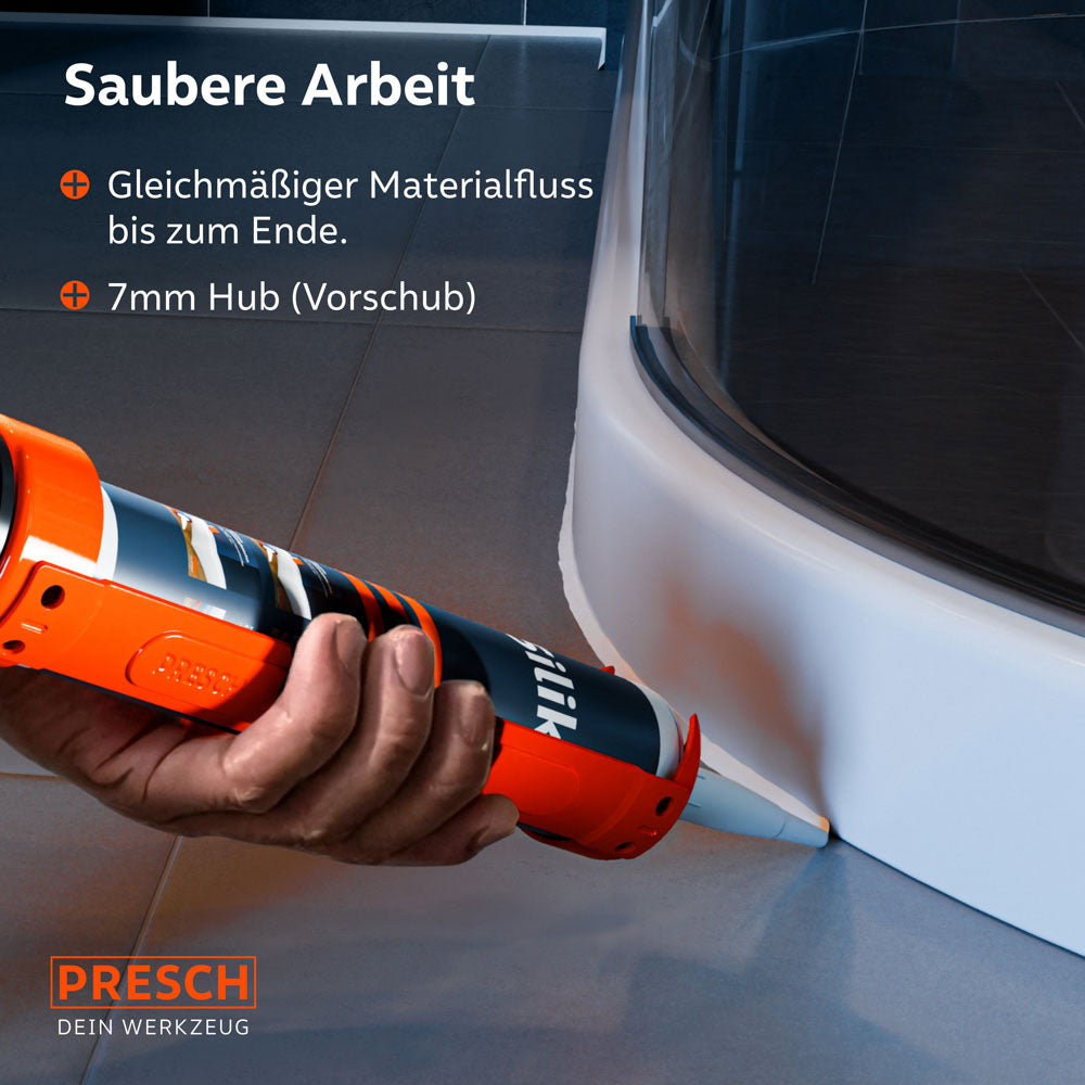 Pistolet à cartouche 12:1 avec arrêt automatique