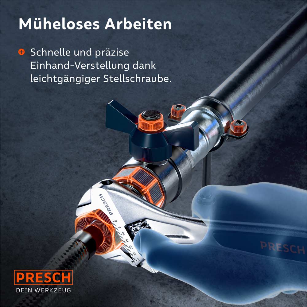 Clé à molette 200mm