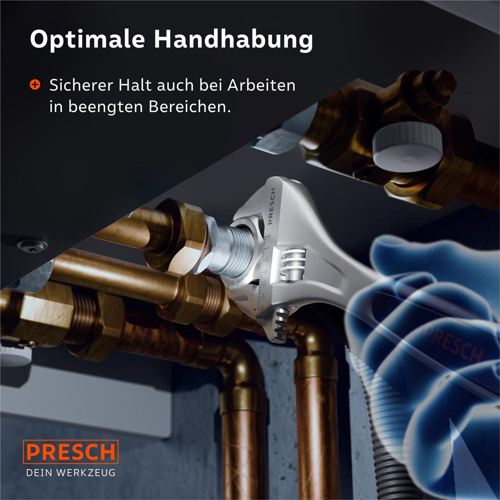 Clé à molette 200mm