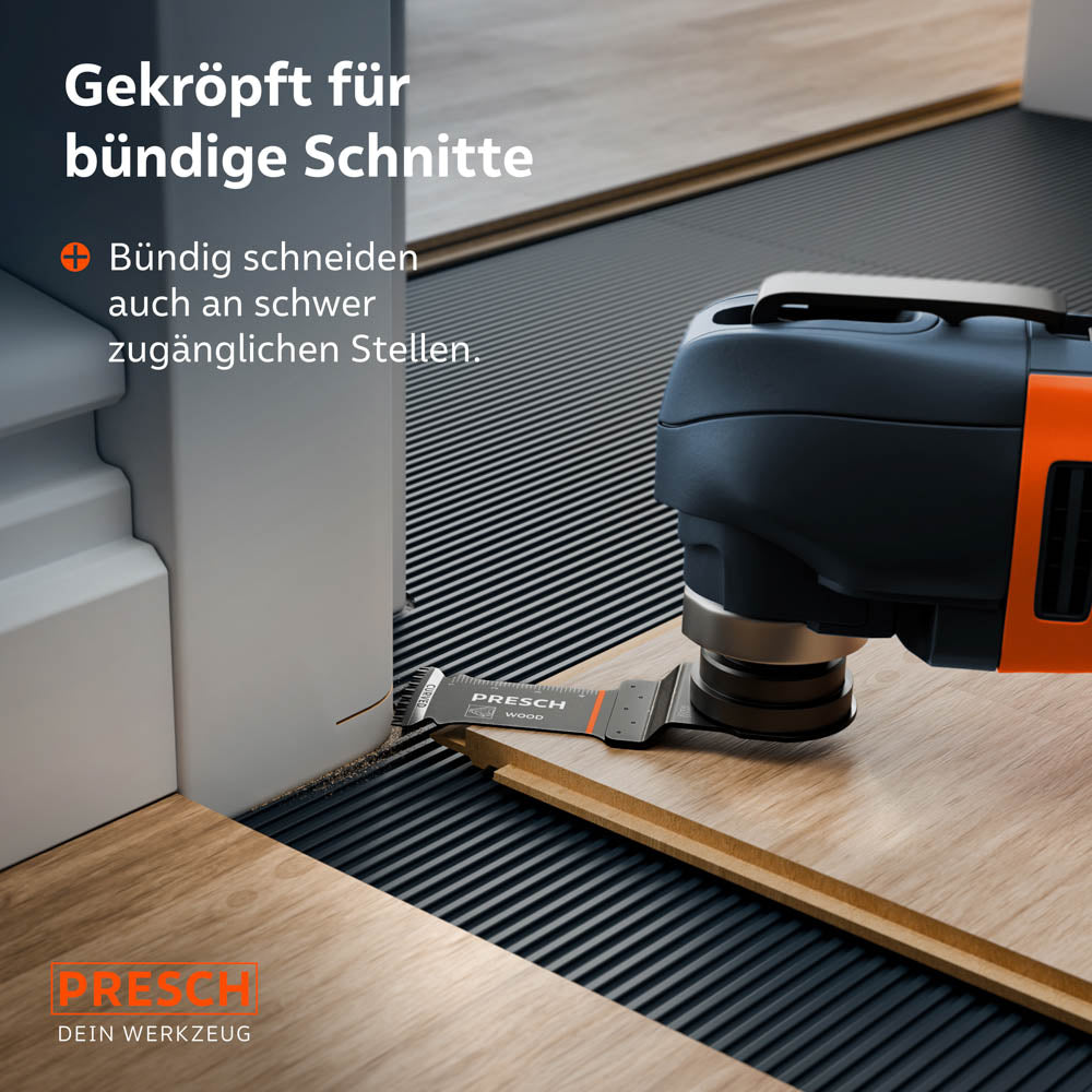 Multitool invalzaagblad hout 50x32mm