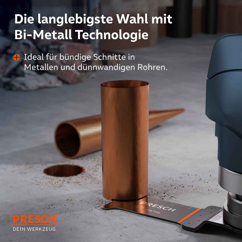 Multitool invalzaagblad metaal