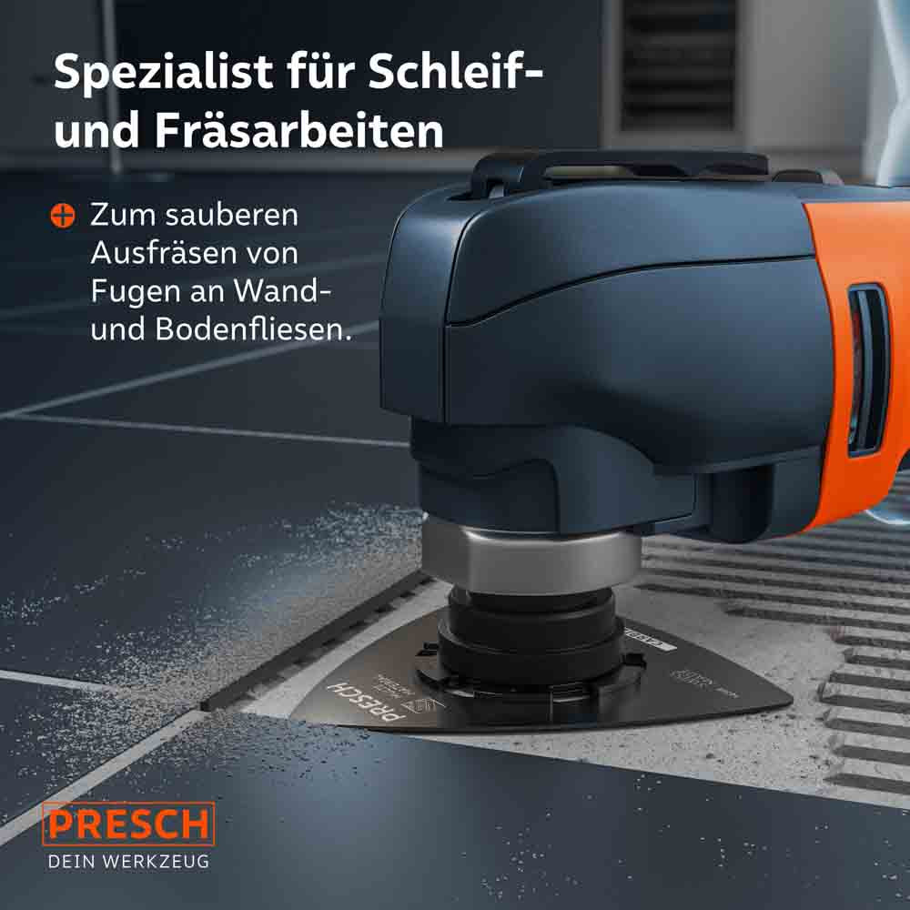 Multitool schuurplaat hardmetaal