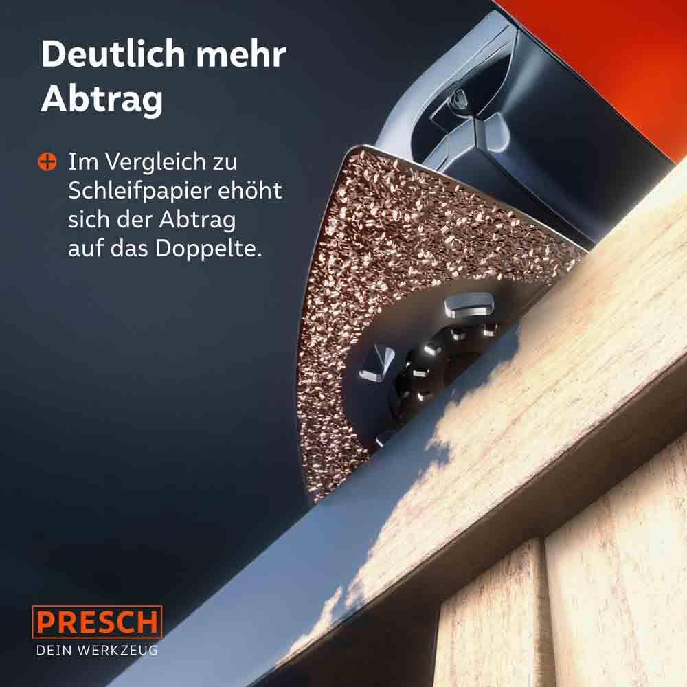 Multitool schuurplaat hardmetaal