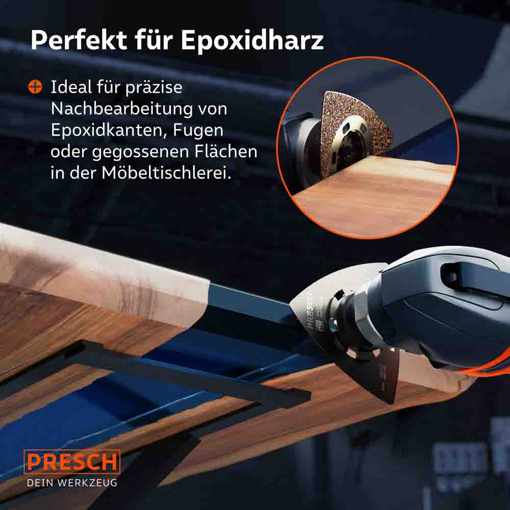 Multitool schuurplaat hardmetaal