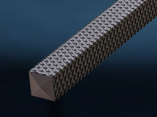 Vierkantfeile von Presch mit 3.2mm Kantenlänge, Werkzeug zum Feilen und Raspeln