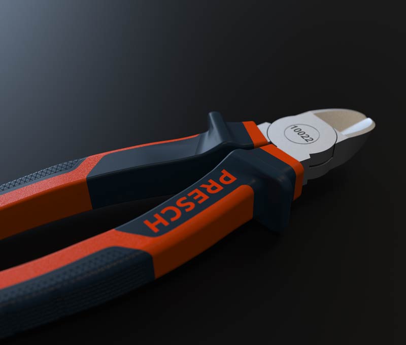 PRESCH Seitenschneider 160mm, professionelle Kabelschneider und Drahtschneider Werkzeug