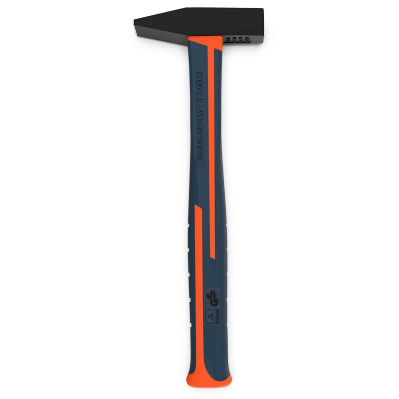 Marteau de serrurier PRESCH 300g avec manche ergonomique et tête en acier, outil à main et marteau pour travaux de frappe de précision