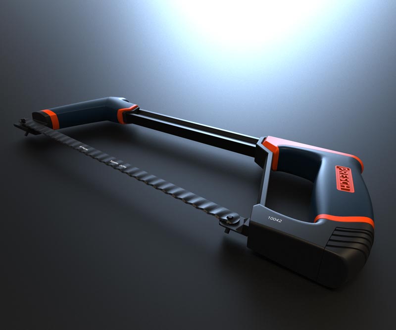 PRESCH Metallsäge 300mm, hochwertige Eisensäge für Metallbearbeitung.