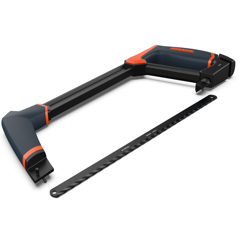 PRESCH Metallsäge 300mm, robuste Eisensäge mit gehärtetem Sägeblatt