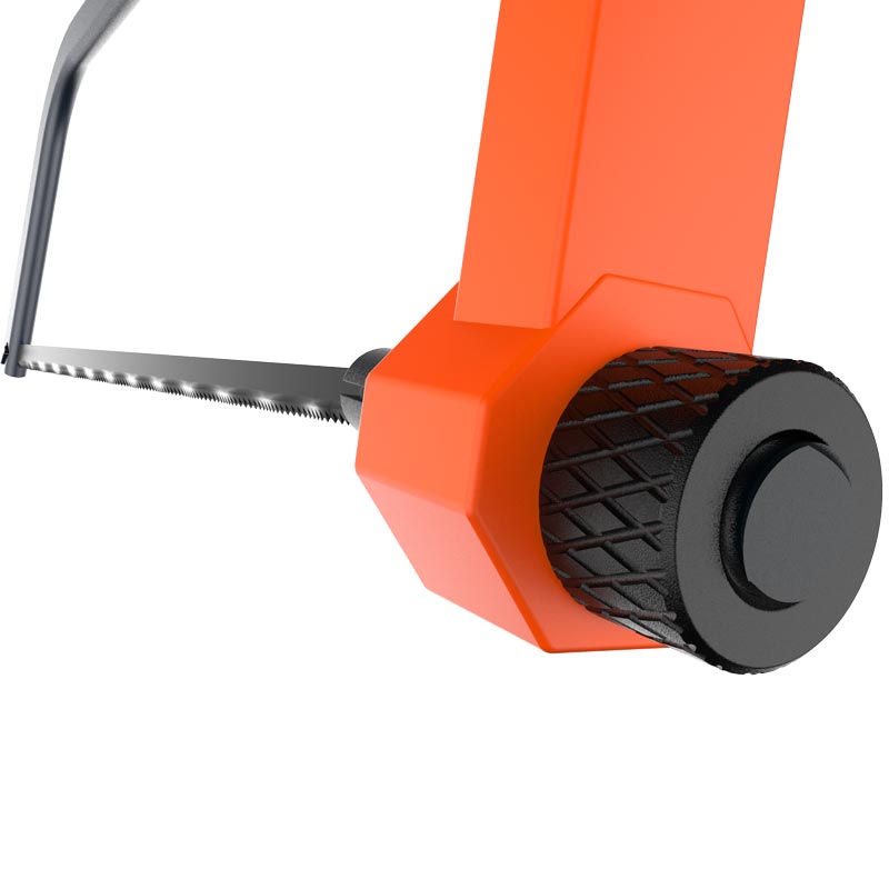 PRESCH Bügelsäge 150mm mit ergonomischem Griff und robustem Sägeblatt für Metall und Holz