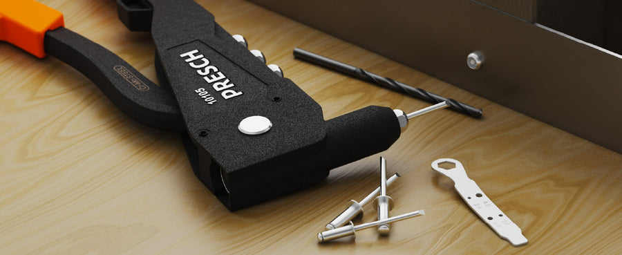 Jeu de pinces à rivets aveugles 