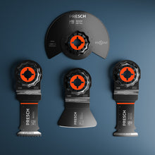 PRESCH Multitool Vloerlegset 4-delig met verzonken zaagbladen, segmentzaagblad en schraper