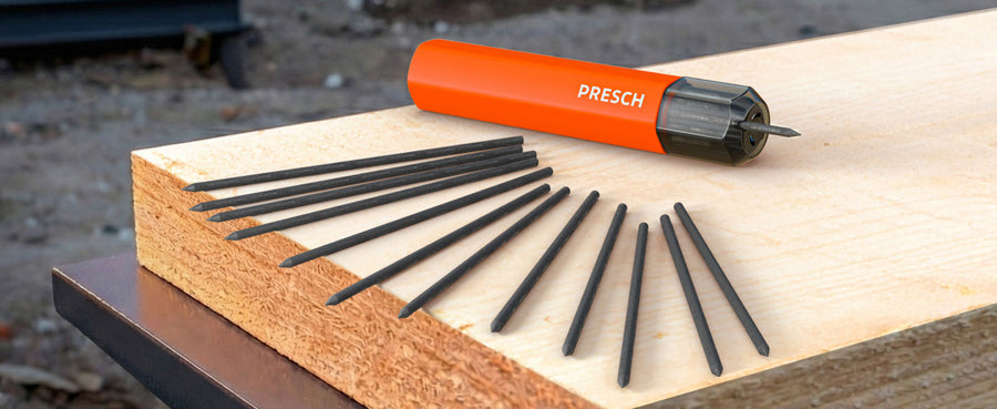 Tieflochmarker Minen schwarz 12Stk.
