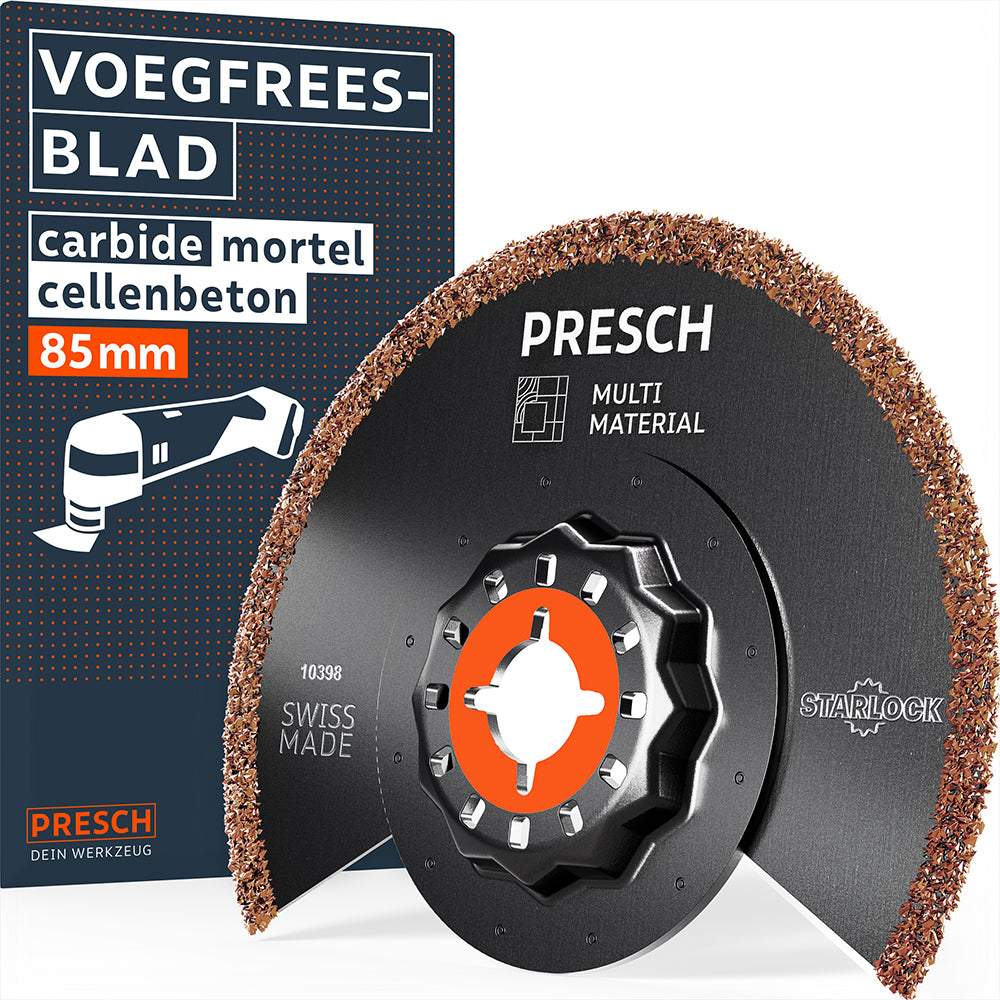 Segmentverbindingsfrees hardmetaal