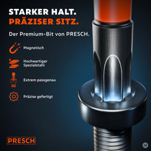 Nahaufnahme eines Impact Bits, der passgenau im Kopf einer Schraube sitzt