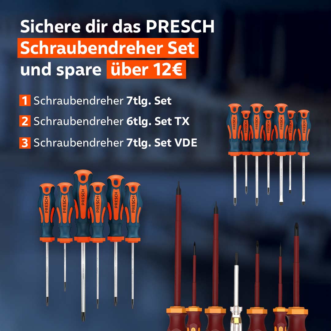 Schraubendreher Sparset