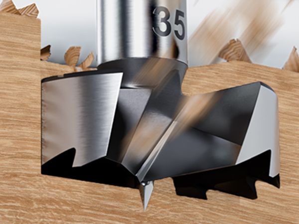 Pour différents types de bois