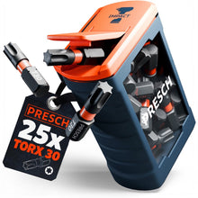 PRESCH Impact Bit Set T30 mit 25 Bits in der Spenderbox