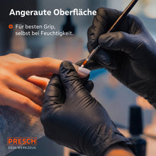 Anwendung im Kosmetikbereich: Präzises Arbeiten dank angerauter Oberfläche für besten Grip.