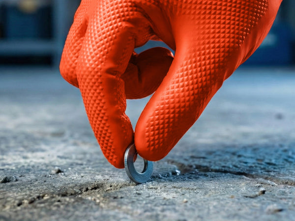Wegwerphandschoenen met goede grip