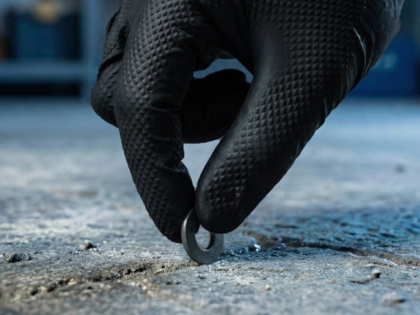 Wegwerphandschoenen met goede grip