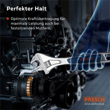 Utilisation dans le secteur automobile ou industriel : La poignée ergonomique assure une transmission optimale de la force pour une performance maximale même avec des écrous fixes.