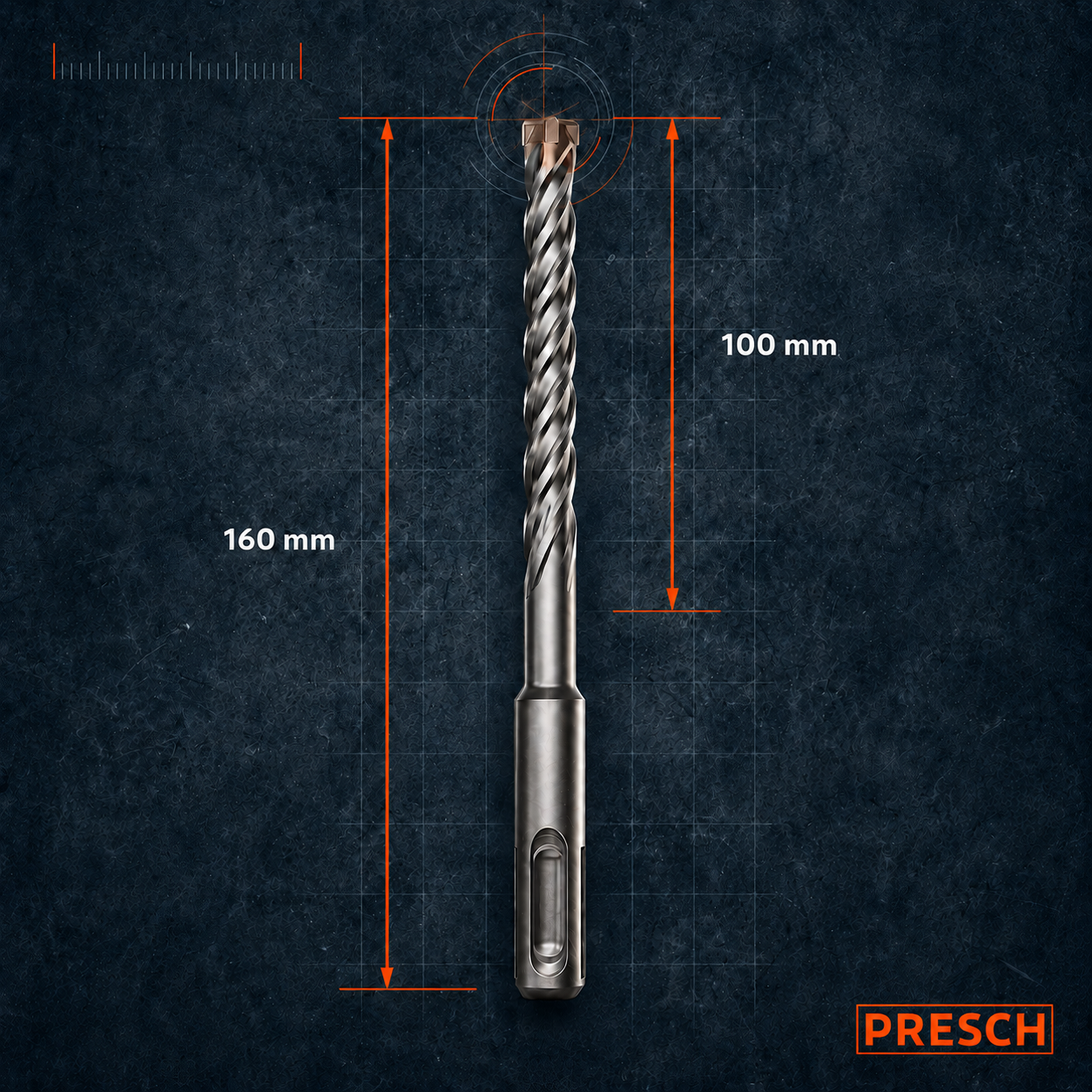 SDS plus Hammerbohrer Set X4