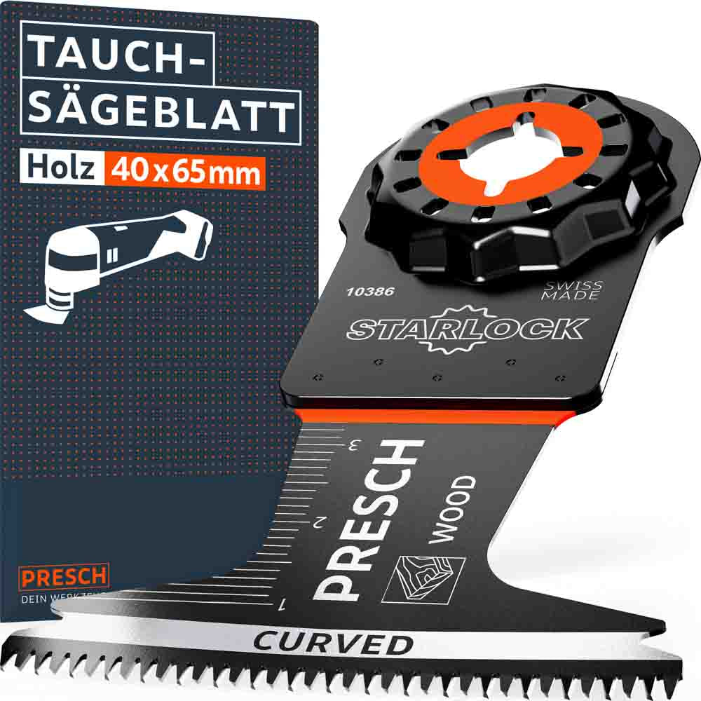 Multitool Tauchsägeblatt Holz 40x65mm
