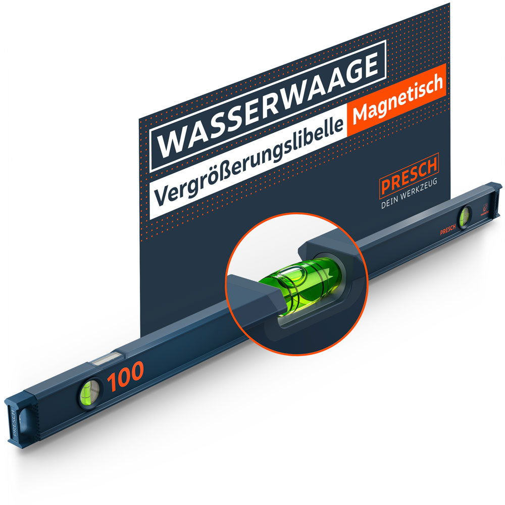 Wasserwaage 100cm magnetisch