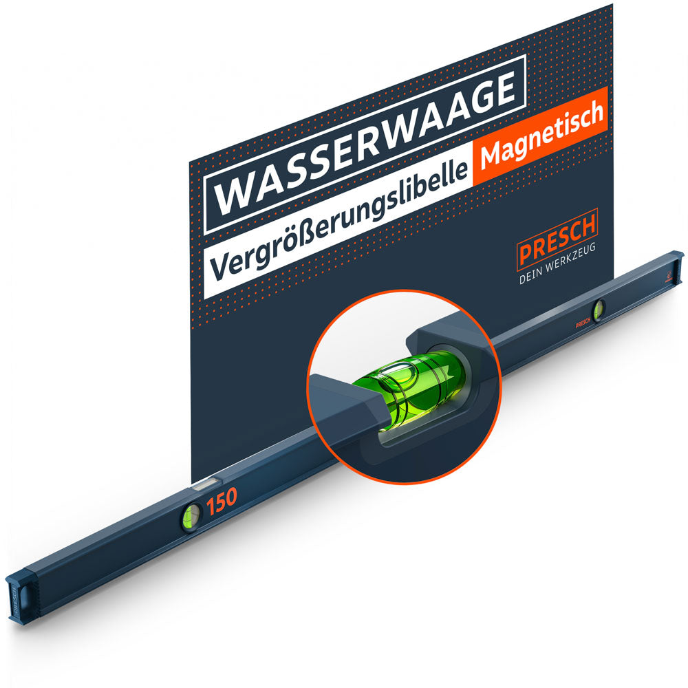 Wasserwaage 150cm magnetisch