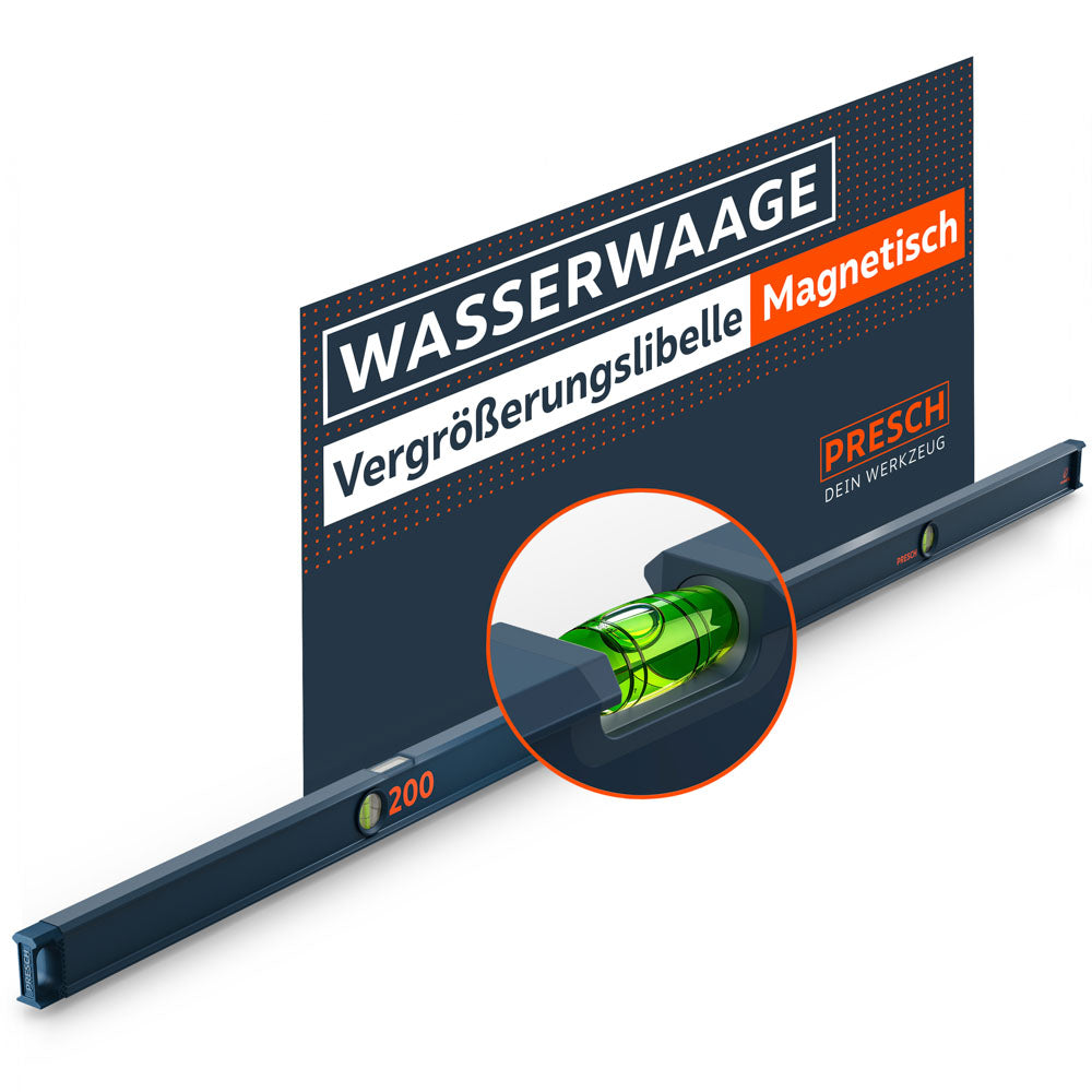 Wasserwaage 200cm magnetisch
