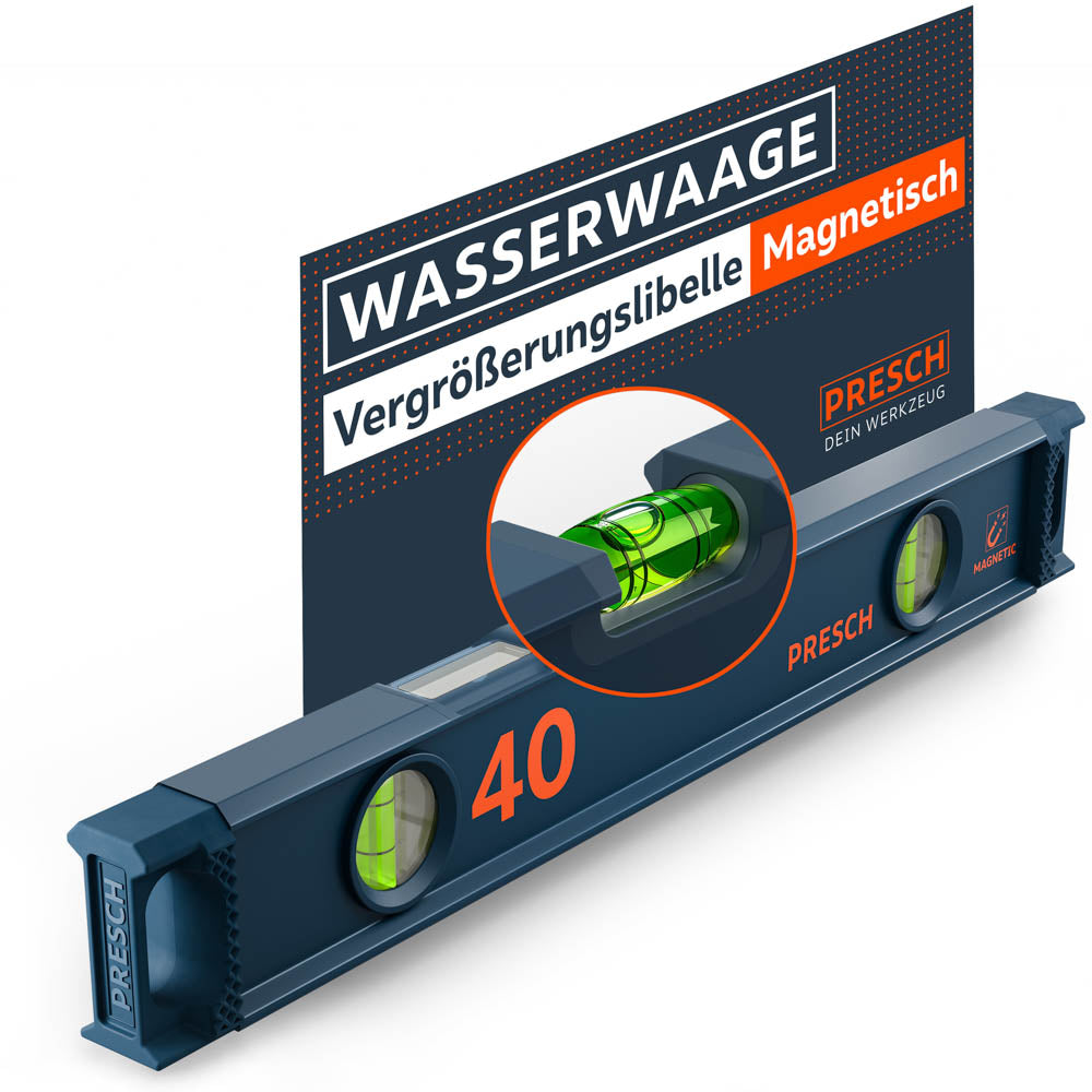 Wasserwaage 40cm magnetisch
