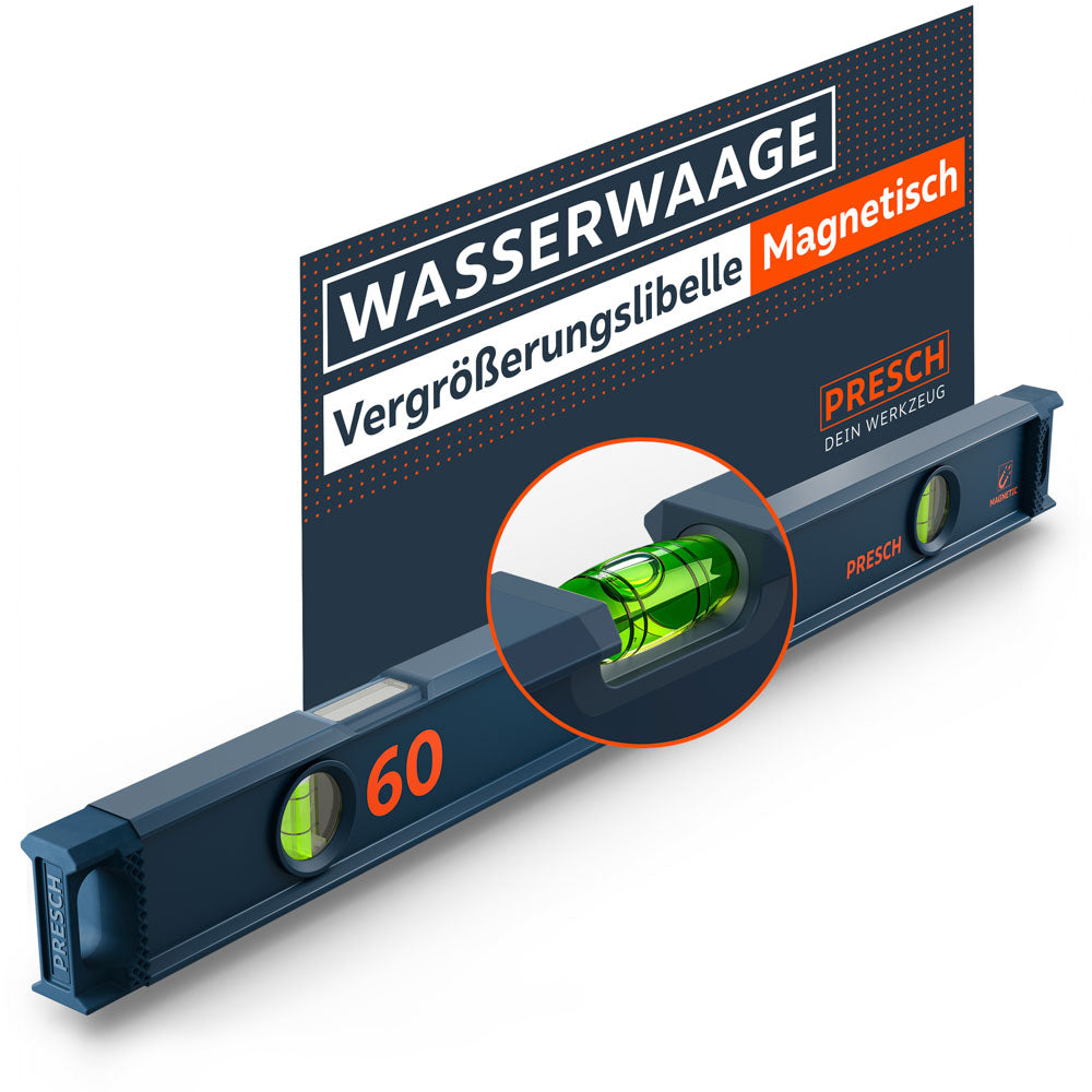 Wasserwaage 60cm magnetisch