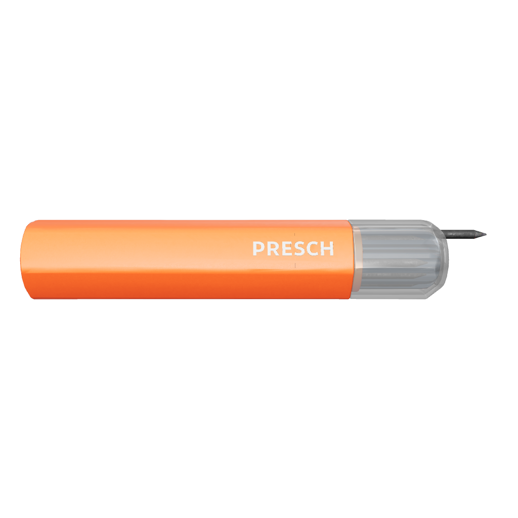 PRESCH Tieflochmarker Graphitminen Magazin Modell