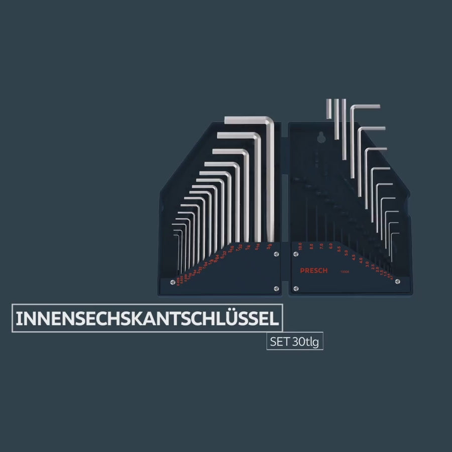 PRESCH Innensechskantschlüssel-Set