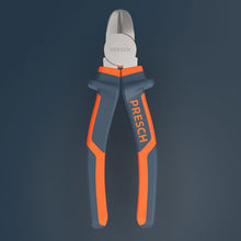 Presch Seitenschneider für präzisen Schnitt, Kabelschneider mit ergonomischem Griff.