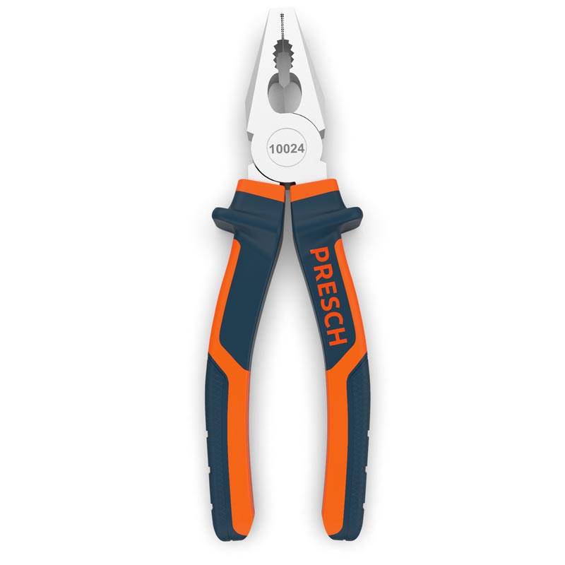 Pince universelle PRESCH 180mm avec poignée ergonomique et fonction polyvalente