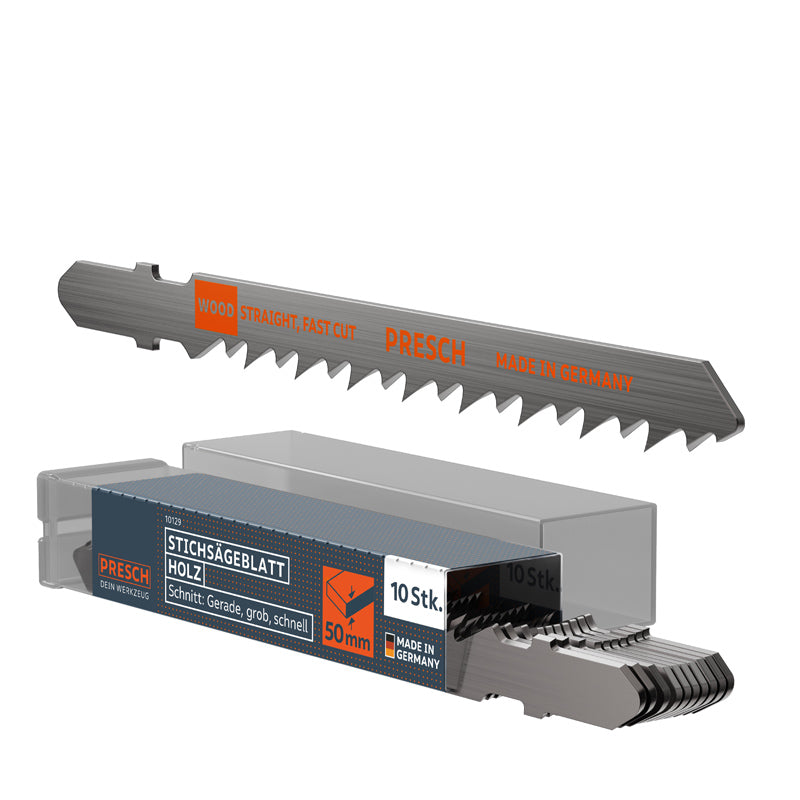 Lames de scie sauteuse PRESCH pour bois, lames de coupe précises pour coupe rapide et travail du bois