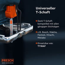 PRESCH Decoupeerzaagbladen voor hout met universele T-schacht compatibel met gangbare elektrische zagen en andere zaagbladen